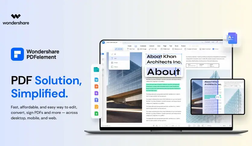 Wondershare PDFelement Pro 2025 Free Download 