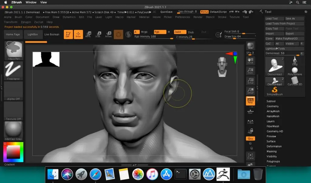Pixologic ZBrush 2025.3.0 Free Download 